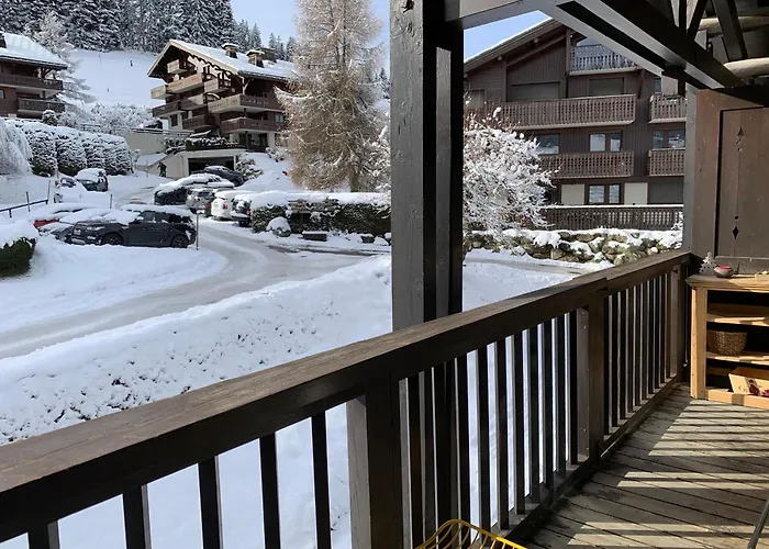 Nid Douillet Renove Sur Les Pistes In Out Lägenhet Megève